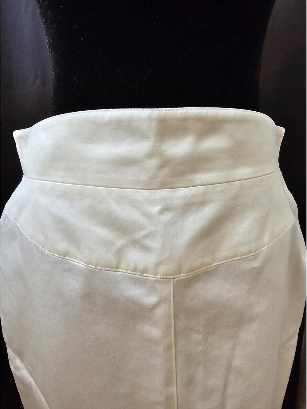 Escada Margaretha Ley Skirt Cream Womens Size 40 (S)